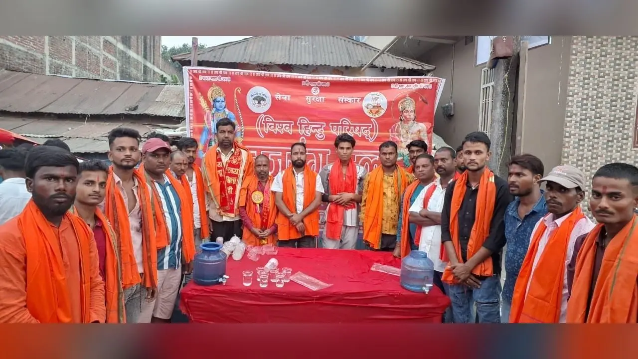 बजरंग दल ने लगाया सेवा शिविर