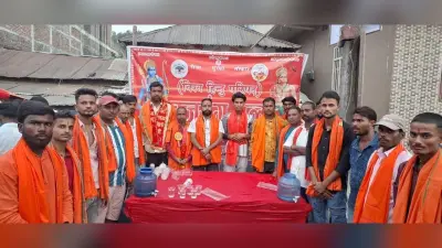 बजरंग दल ने लगाया सेवा शिविर