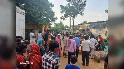 बुझ गया तीन घरों का चिराग, एक साथ निकली अर्थी