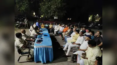 प्रतिमा विसर्जन के दौरान विवाद के बाद शांति समिति सदस्यों ने सद्भाव कायम रखने पर दिया जोर