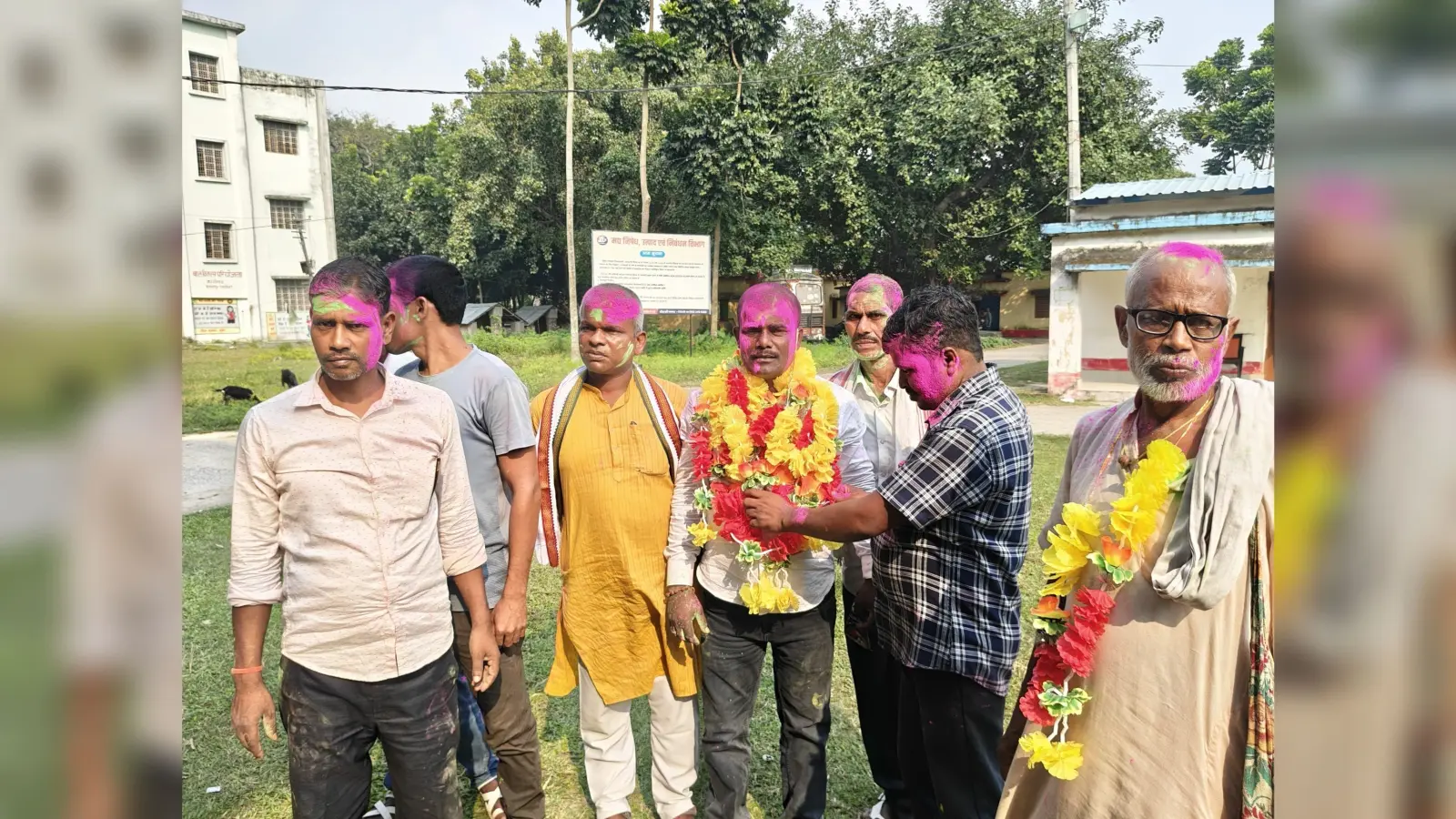 विशनपुर शिवराम पंचायत के उप मुखिया बने गुलाब दास