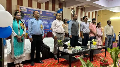 राज्य स्तरीय वार्षिक खेल कार्यक्रम-शतरंज बालक अंडर-14/17/19 खेल प्रतियोगिता का हुआ शुभारंभ