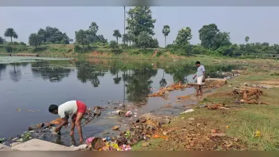 छठ पूजा को लेकर नगर परिषद प्रबंधन ने प्रारंभ की तैयारी