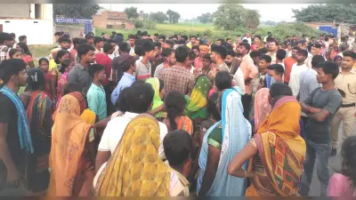 Aurangabad News : बाइक सवार ने पैदल जा रहे मजदूर को मारा धक्का, मौत