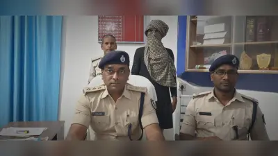 हथियार के साथ एक युवक गिरफ्तार