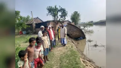 बाढ़ पीड़ितों को जीआर राशि नहीं मिलने से आक्रोश