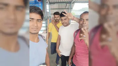 नेशनल तैराकी के लिए दिव्यांग खिलाड़ी गोवा रवाना
