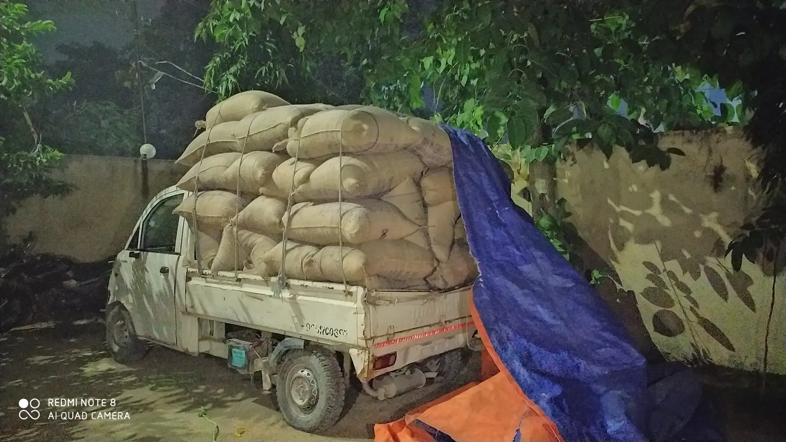 52 पैकेट पीडीएस का चावल जब्त