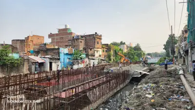 मंदिरी नाले के काम में आयी तेजी, जल्द होगा पूरा