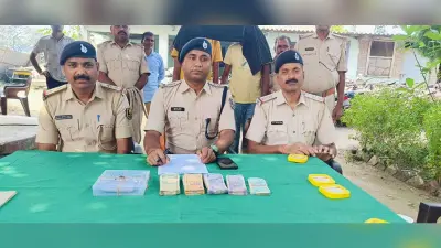अररिया के दो तस्कर 98.99 ग्राम ब्राउन सुगर के साथ गिरफ्तार