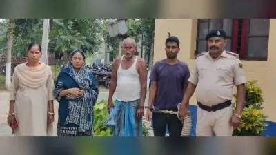 मिनी गन फैक्ट्री मामले में फरार व कार्य में बाधा डालने वाले तीन आरोपित गिरफ्तार