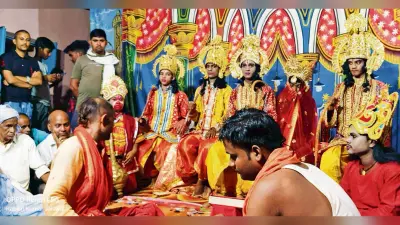 प्रभु श्रीराम का हुआ राज्याभिषेक