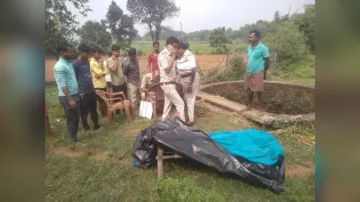 विवाहिता का शव कुआं से बरामद, परिजनों ने ससुराल वालों पर लगाया हत्या का आरोप.