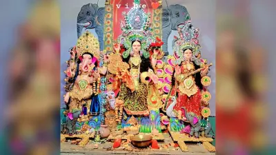 सुख-समृद्धि की देवी मां लक्ष्मी के दर्शन के लिए उमड़ रहे भक्त
