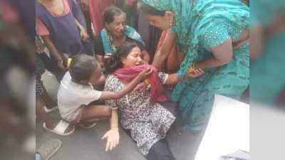 नाबालिग की मौत पर हंगामा, गुस्साये परिजनों टायर जलाकर किशगनंज-बहादुरगंज सड़क किया था जाम