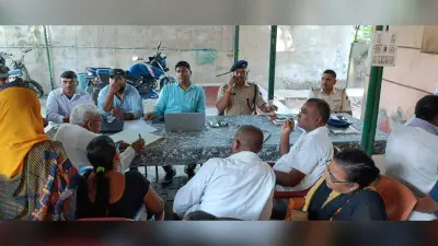 जनता दरबार में पांच मामलों का हुआ निष्पादन