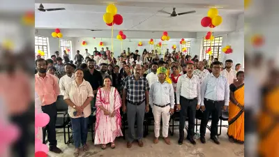 जामताड़ा कॉलेज में प्रो अजय राज को दी गयी विदाई