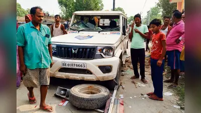 hajipur news. पुलिस को देखकर भाग रहे अधेड़ की गिरने से मौत, विरोध में एएसआइ को बनाया बंधक