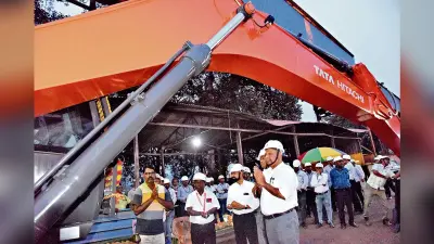 Rourkela News: आरएसपी में चेन माउंटेड एक्सकेवेटर का उद्घाटन, रॉ-मटेरियल हैंडलिंग होगी सुगम
