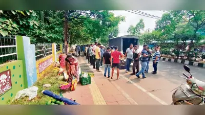 Rourkela News: एसटीआइ चौक के पास फुटपाथ खाली कराने गयी आरएमसी की टीम का हुआ विरोध, बैरंग लौटी