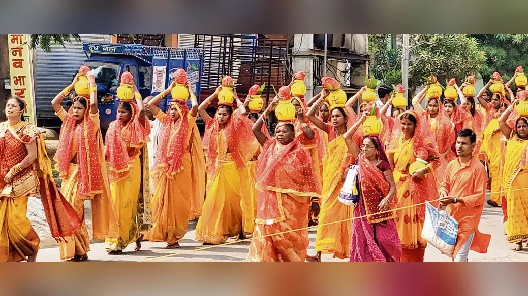 Gaya News : कालचक्र मैदान में श्री शिव महापुराण कथा ज्ञान यज्ञ का शुभारंभ