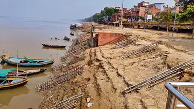 छठ पर्व के पूर्व रामरेखाघाट की सफाई कराना नगर परिषद के लिए बनेगा समस्या