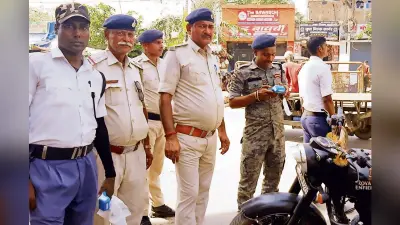 hajipur news . सितंबर में ट्रैफिक पुलिस ने 2294 वाहनों का काटा चालान, 28.99 लाख रुपये की हुई वसूली