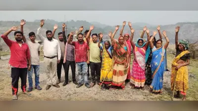BOKARO NEWS : कारो बस्ती के विस्थापितों का आंदोलन समाप्त