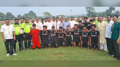 19 वां यदुपति नाथ गणेश मंडल मेमोरियल फुटबॉल टूर्नामेंट आरंभ