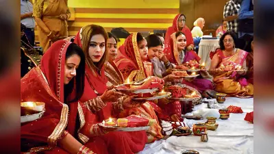 गजकेसरी, शश व बुधादित्य योग में मना करवा चौथ