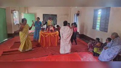 आनंदमूर्ति के महाप्रयाण दिवस पर भजन कीर्तन आयोजित