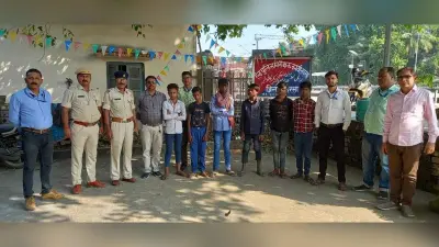 बाल मजदूरी कराने ले जा रहे छह बच्चों को कराया मुक्त