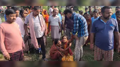 सड़क दुर्घटना में बाइक चालक की मौत