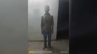 नगरडीह मोड़ की घटना में पुलिस वाहन जलाने के आरोप में एक अभियुक्त गिरफ्तार
