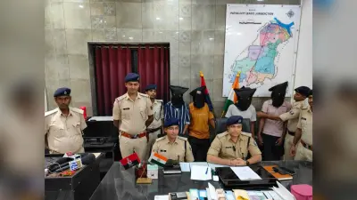 Patna News : दिन में इ-रिक्शा से रेकी करने के बाद रात में करते थे चोरी, पांच गिरफ्तार
