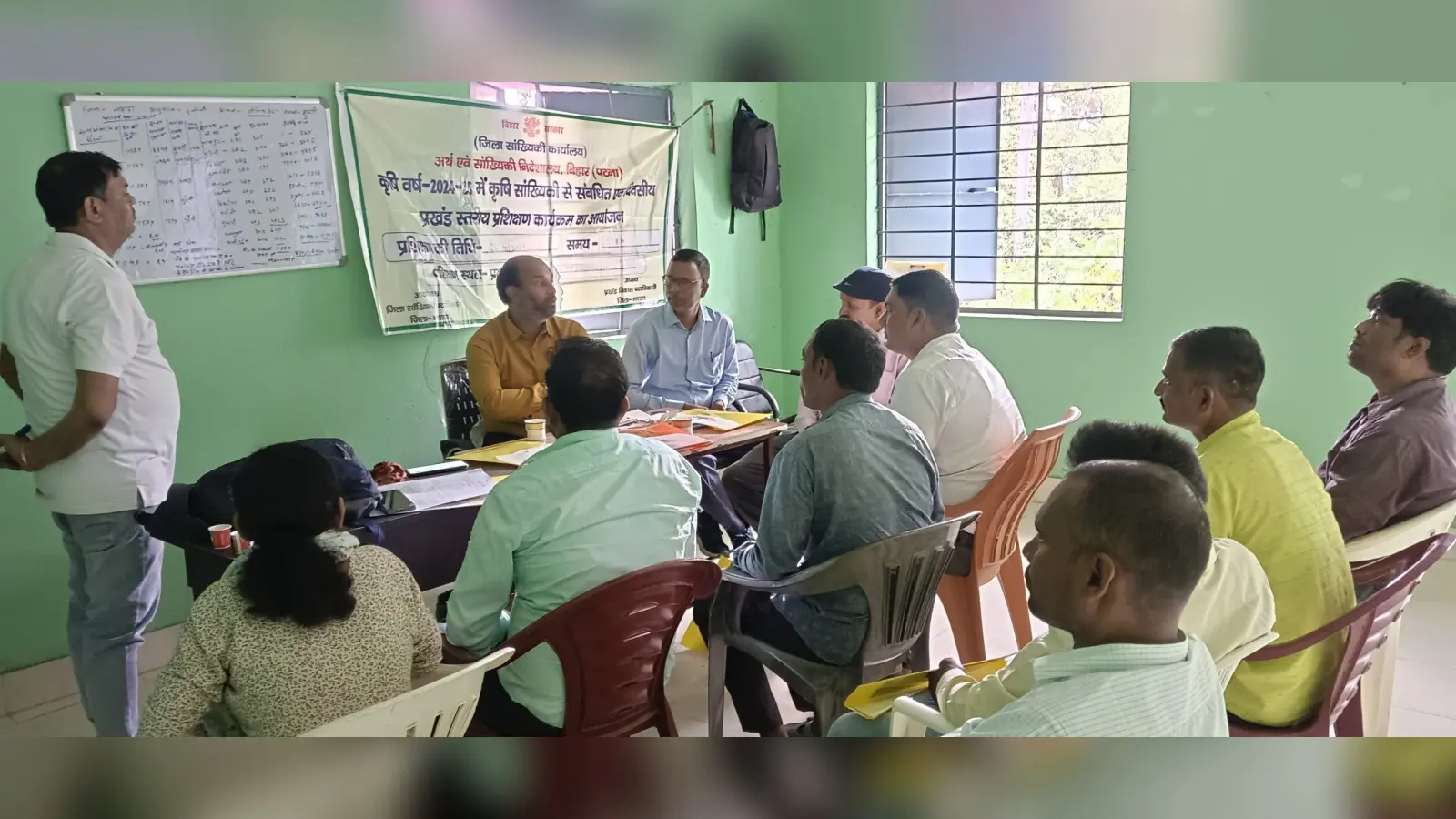 धान की क्रॉप कटिंग को लेकर दी गयी तकनीकी जानकारी