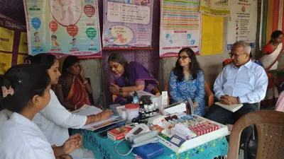 बीएमजीएफ की टीम ने स्वास्थ्य सेवाओं का लिया जायजा