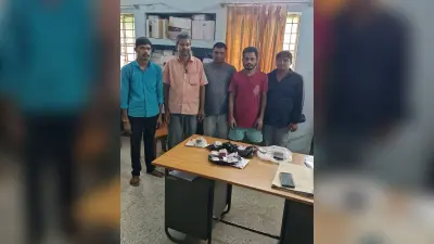 सिक्किम व नागालैंड के 2138 लॉटरी टिकट के साथ पांच लोग गिरफ्तार