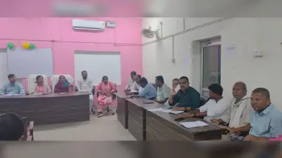 पंचायत समिति की बैठक में आयुष्मान कार्ड निर्माण में हो रही समस्या का मुद्दा उठाया