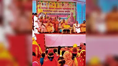 Gaya News : सीता कुंड के पास श्री वेंकटेश्वर भगवान की प्रतिमा का अनावरण