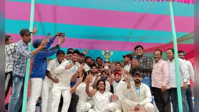 कोशी कॉलेज खगड़िया को हरा केकेएम जमुई बना विजेता