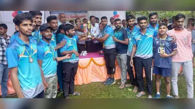 BOKARO NEWS : इंटर कॉलेज वॉलीबॉल टूर्नामेंट में केबी कॉलेज बेरमो बना विजेता