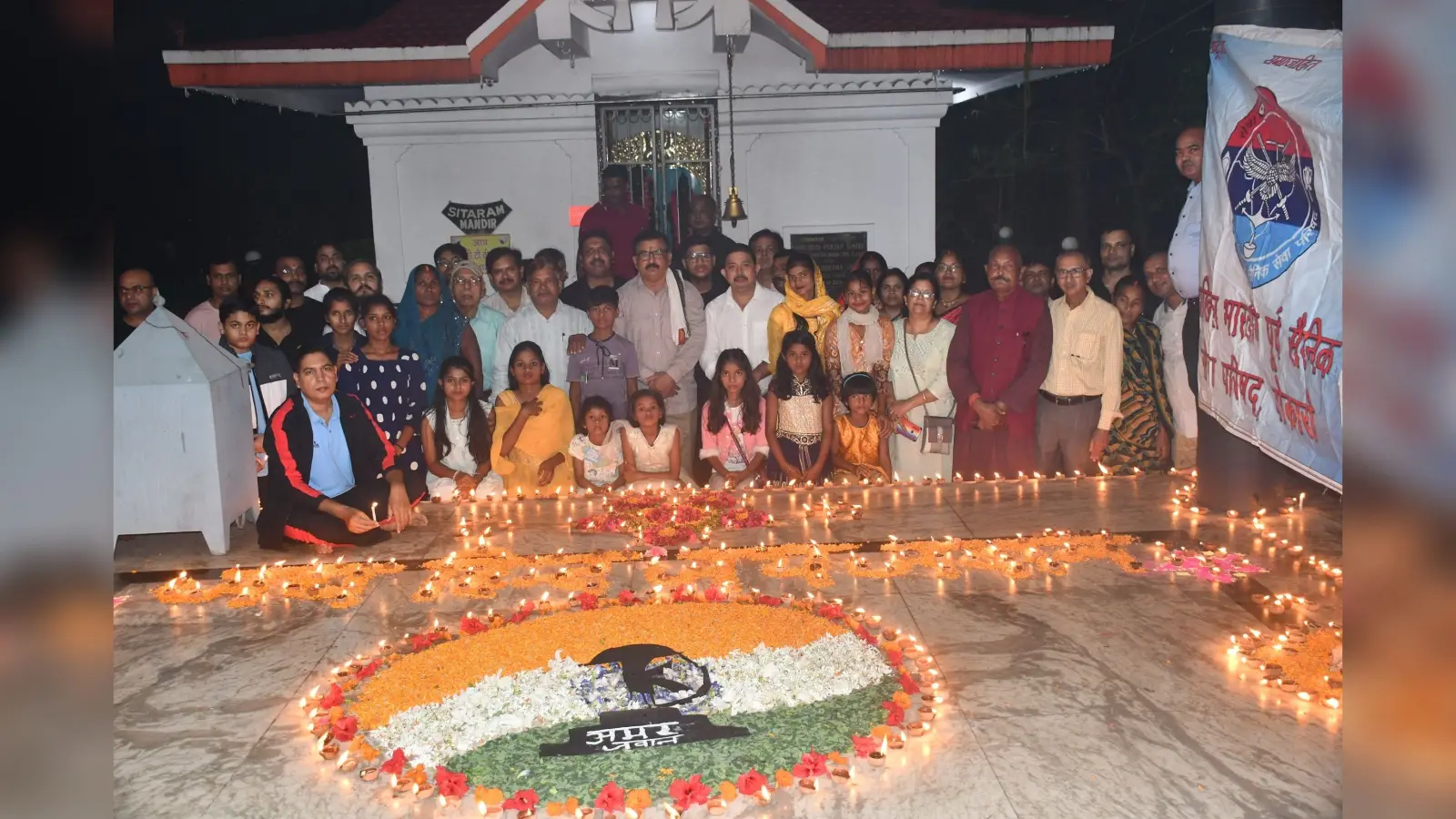BOKARO NEWS: पूर्व सैनिक सेवा परिषद बोकारो ने शहीदों के सम्मान में जलाये 1001 दीप