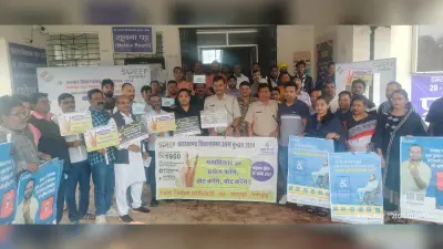 कम मतदान प्रतिशत वाले क्षेत्रों में चला जागरूकता अभियान