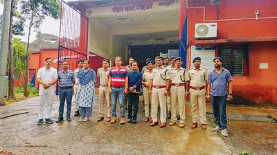 मंडल कारा में हुई छापेमारी, नहीं मिले आपत्तिजनक सामान