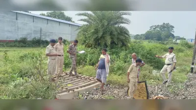 रेलवे ट्रैक के पास मिला वृद्ध महिला का शव