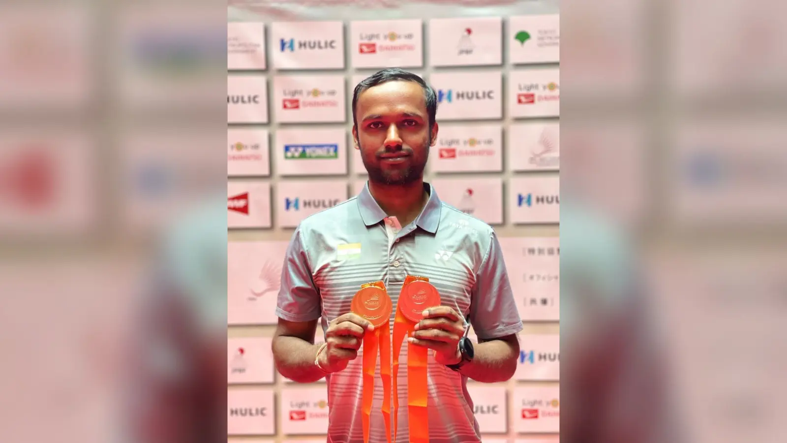 शहर के उमेश विक्रम ने जापान पैरा बैडमिंटन इंटरनेशनल में जीते दो पदक