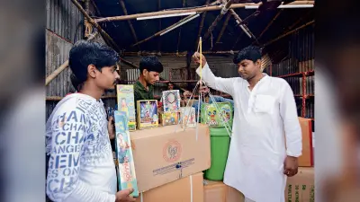 सज गया बाजी बाजार, एलियन-रावण पटाखे बने आकर्षण