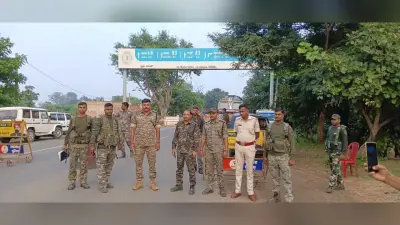 Giridih News:एसपी अभियान ने लिया अंतरराज्यीय चेकपोस्ट का जायजा