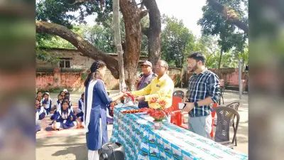 पांच दिवसीय स्काउट गाइड प्रशिक्षण शिविर का समापन